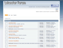 Tablet Screenshot of leicesterforum.co.uk